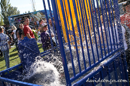 KMPS Dunk Tank at Brad Paisley's H20 World Tour