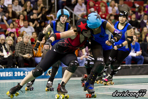 Rat City Rollergirls vs Rose City Rollers