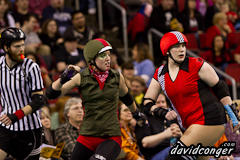 Rat City Rollergirls vs Rose City Rollers, photo 14
