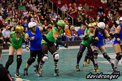 Rat City Rollergirls vs Rose City Rollers, photo 202