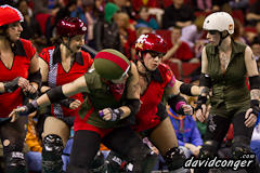 Rat City Rollergirls vs Rose City Rollers, photo 25