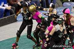 Rat City Rollergirls vs Rose City Rollers, photo 73