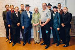 Big Bad Voodoo Daddy meet and greet, photo 2